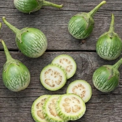 Eggplant - Tiger Stripe 10lb