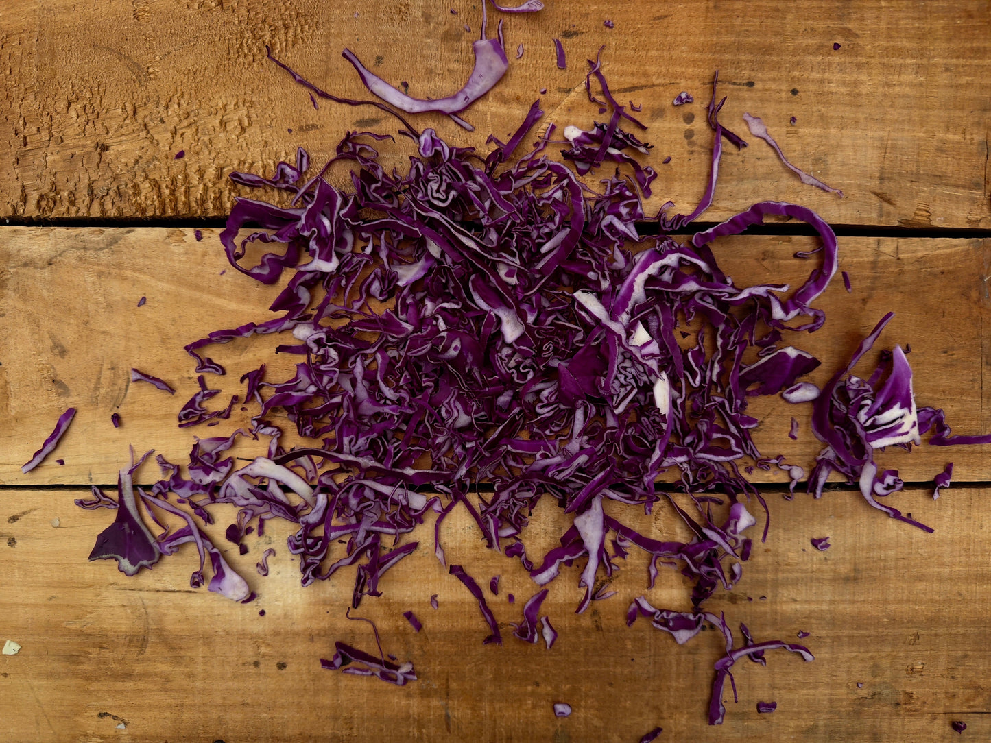 Cabbage, Purple, Shredded - 10lb Case